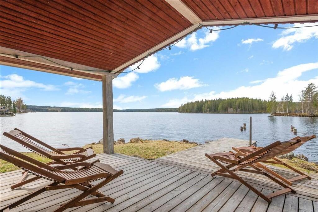 Rämsbyns fritidsby, 25 min till Romme Alpin Idkerberget Eksteriør billede