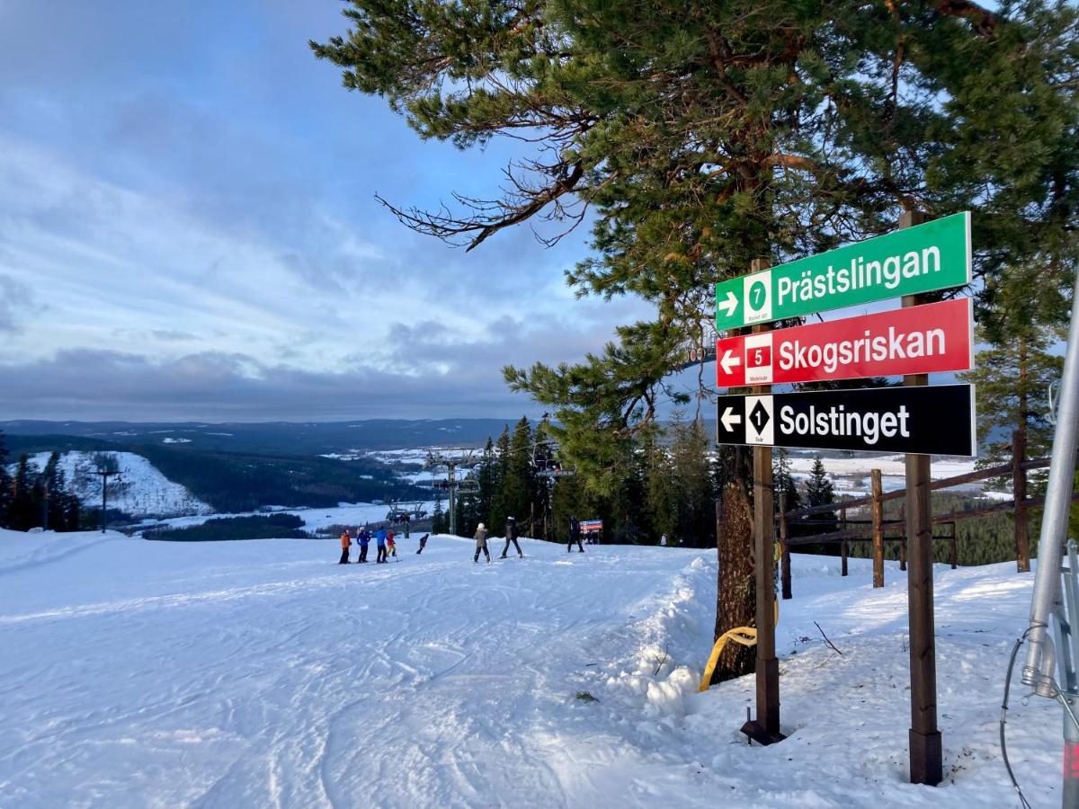 Rämsbyns fritidsby, 25 min till Romme Alpin Idkerberget Eksteriør billede